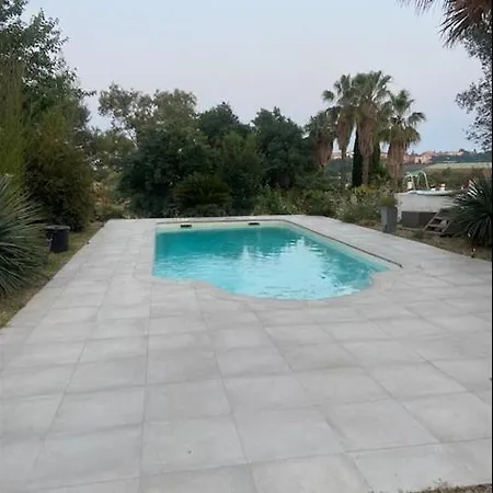 La Colombette - Climatisee Avec Piscine Apartmán *